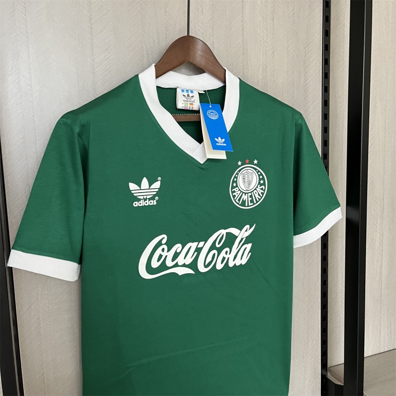 Retro 89/90 Palmeiras Home Jersey