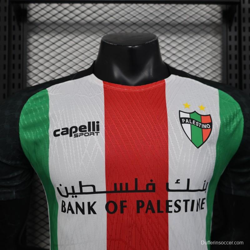 Player Version 25/26 CD Palestino Home Jersey