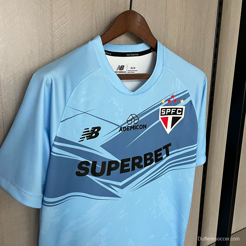 25/26 Sao Paulo Goalkeeper Home Jersey S-XXXXL
