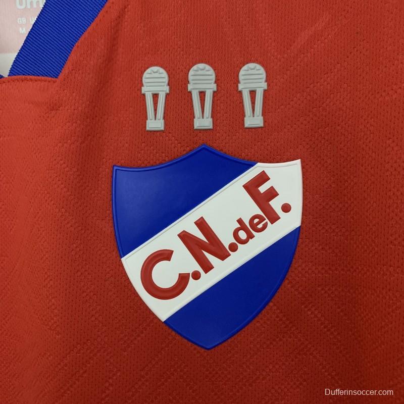 25/26 Uruguayan  Atlético Nacional Red Jersey