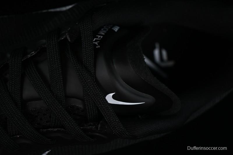 Nike Zoom Fly 6 Running Shoes with Flyknit Material and Carbon Fiber Plate for Superior Elasticity - FN8454-001