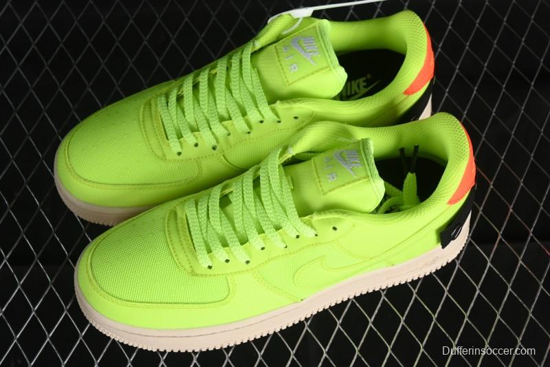 Nike Air Force 1 '07 Low Casual Sneakers with Full-Length Air Cushion - AO4606-701