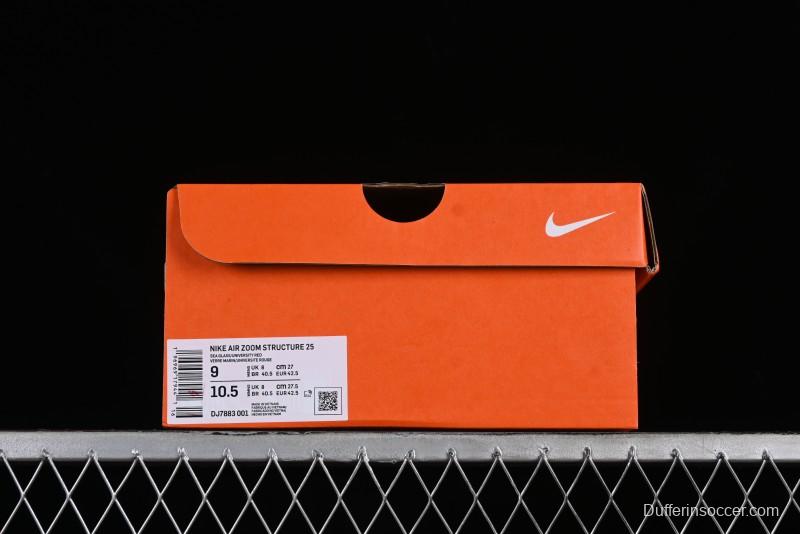 Nike Air Zoom Structure 25 Running Shoes 2024 New Cushioning Anti-Slip Comfort - DJ7883-001