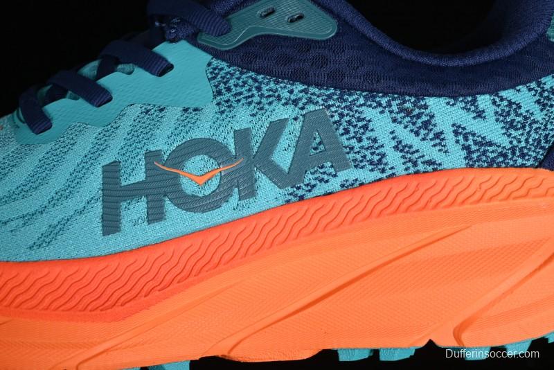 Hoka One One Challenger ATR 7 Low Trail Running Shoes with Lightweight Cushioned Midsole - 1134497 CVOR