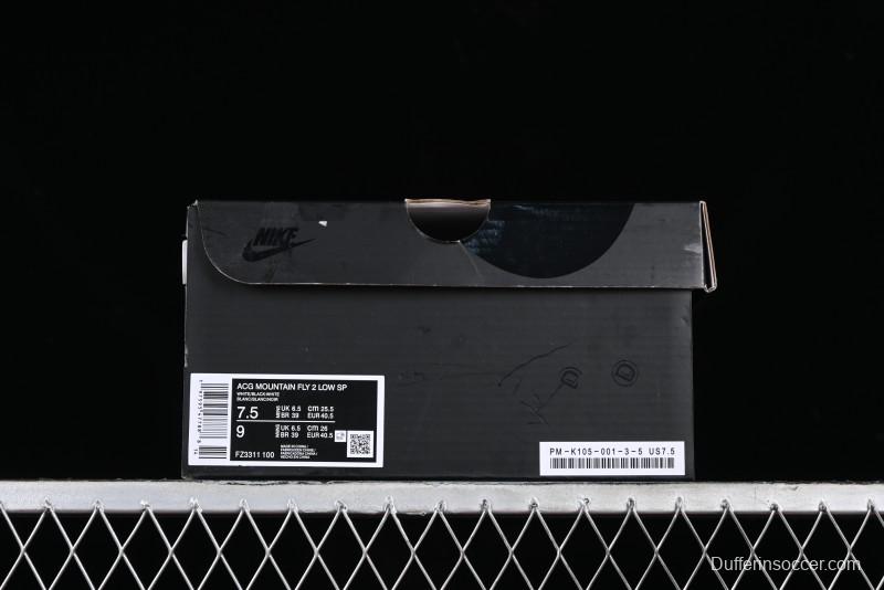 Nike ACG Mountain Fly 2 Low SP Outdoor Hiking Shoes with GORE-TEX and React Foam - FZ3311-100