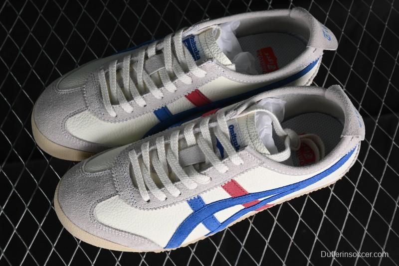 Onitsuka Tiger Mexico 66 Low-Top Leather Sneakers with Classic Design - 1183B391-100