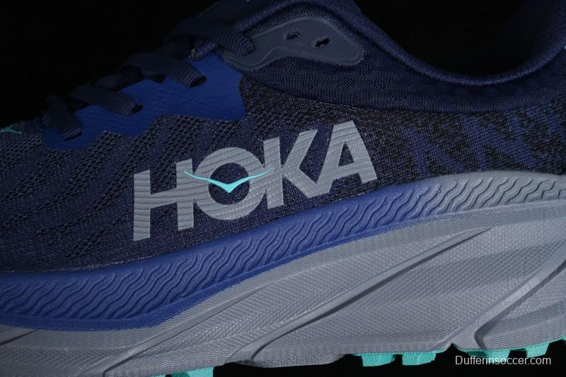 Hoka One One Challenger ATR 7 Low Trail Running Shoes with Lightweight Cushioned Midsole - 1134498 BBSBL