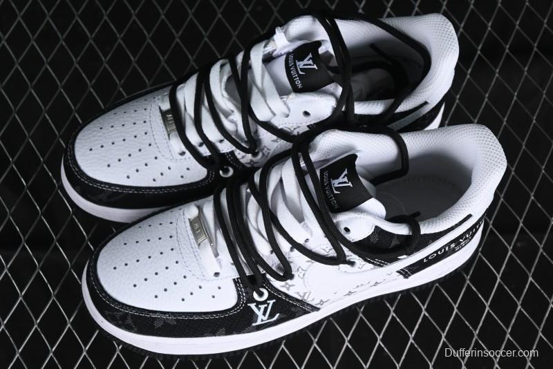 Nike Air Force 1 '07 Low Custom Collaboration Casual Sneakers with Strap - ZH0316-022