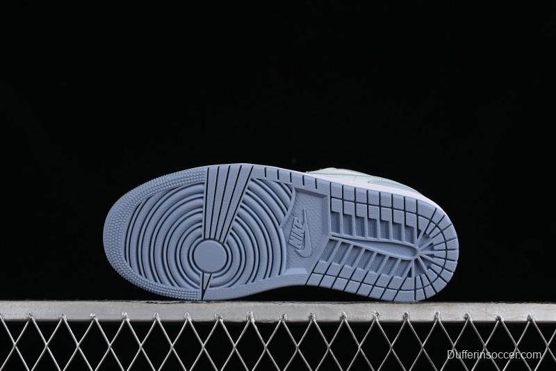 Nike Air Jordan 1 Low AJ1 White Magnolia Casual Sneakers - DC0774-164