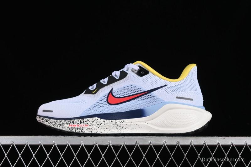 Nike Air Zoom Pegasus 41 Lightweight Breathable Running Shoes with Cushioning - HJ9068-100