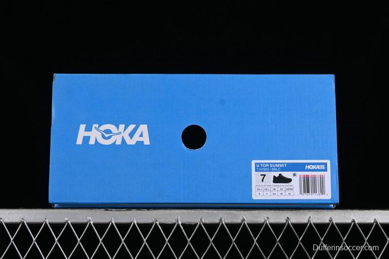 HOKA ONE ONE Tor Summit Low-Top Running Shoes with Geometric Cushioning for Stability and Traction - 1147952 BBLC