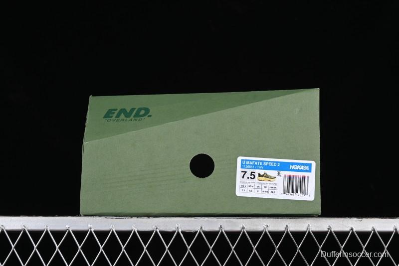 Hoka Mafate Speed 2 Ultra-Lightweight Cushioned Trail Running Shoes with Vibram Outsole - 1126851 THV