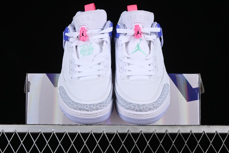 Nike Jordan Spizike Low AJ Hybrid Element Rainbow Colorway Lifestyle Casual Sneakers - HF5758-151