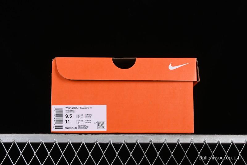 Nike Air Zoom Pegasus 41 Breathable Lightweight Running Shoes with Cushioning - FN4932-401