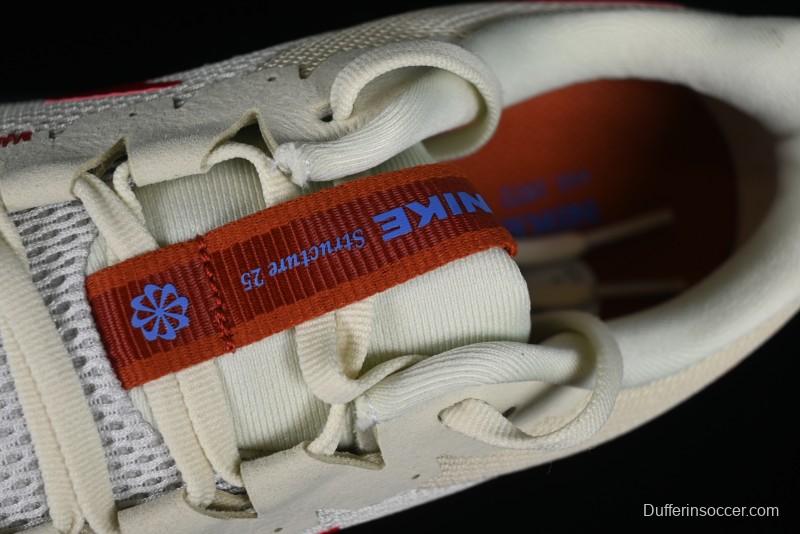 Nike Air Zoom Structure 25 Running Shoes 2024 New Cushioning Anti-Slip Comfort - DJ7883-001