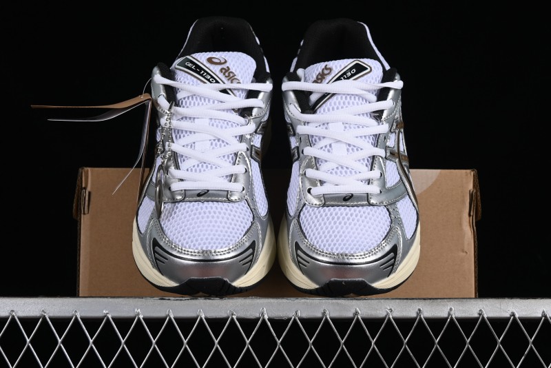Asics Tiger GEL-1130 Low-Top Retro Running Shoes with GEL Cushioning and Durable Outsole - 1201A256-113