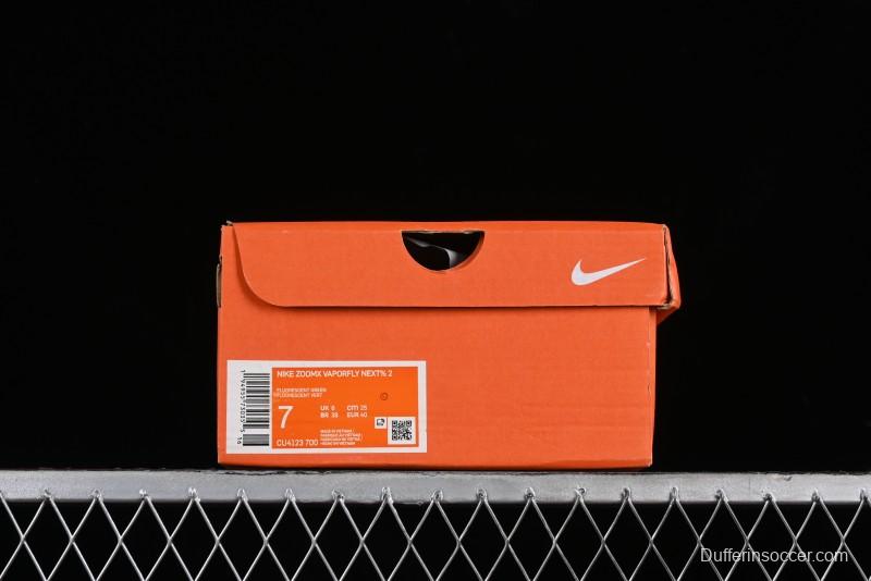 Nike ZoomX Vaporfly NEXT% 2 Marathon Knit Breathable Running Shoes - FD0713-400