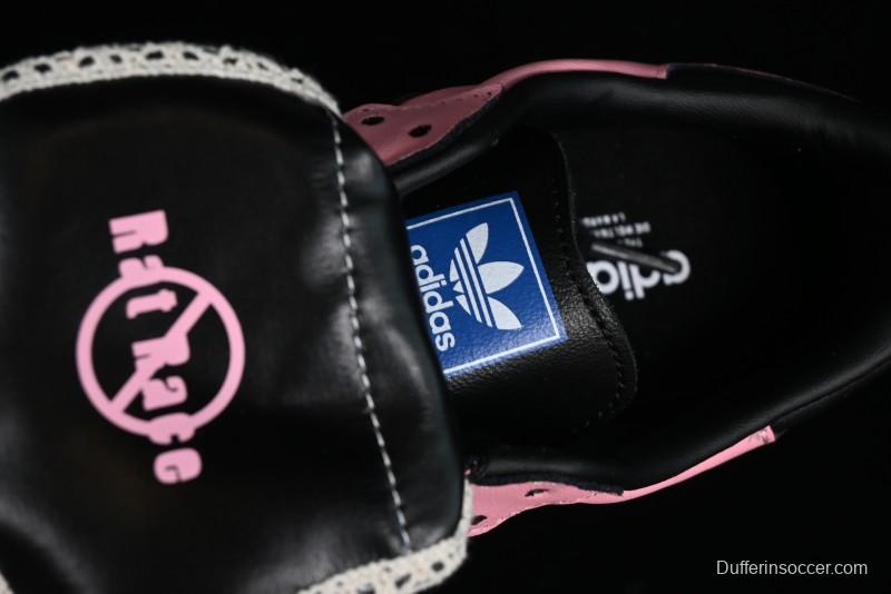 Adidas Samba OG B75807 Customized Casual Sneakers with Vibrant Hot Pink and Sweet Black Colorway - B75807