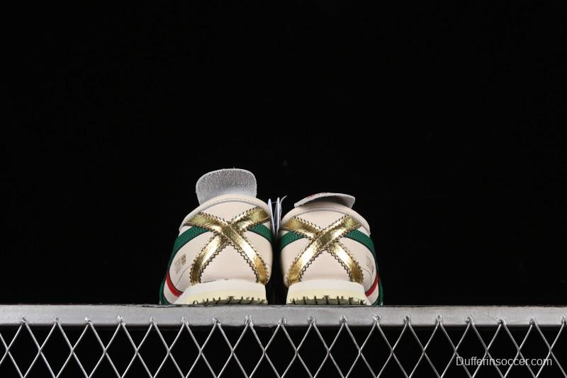 Onitsuka Tiger Mexico 66 Low-Top Leather Sneakers for Casual Running - 1183B511-200