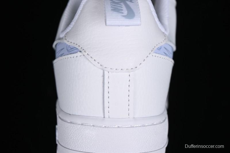 Nike Air Force 1 '07 Low Hazy Purple Casual Sneakers with Full-Length Air Solo Cushion - FB8971-800