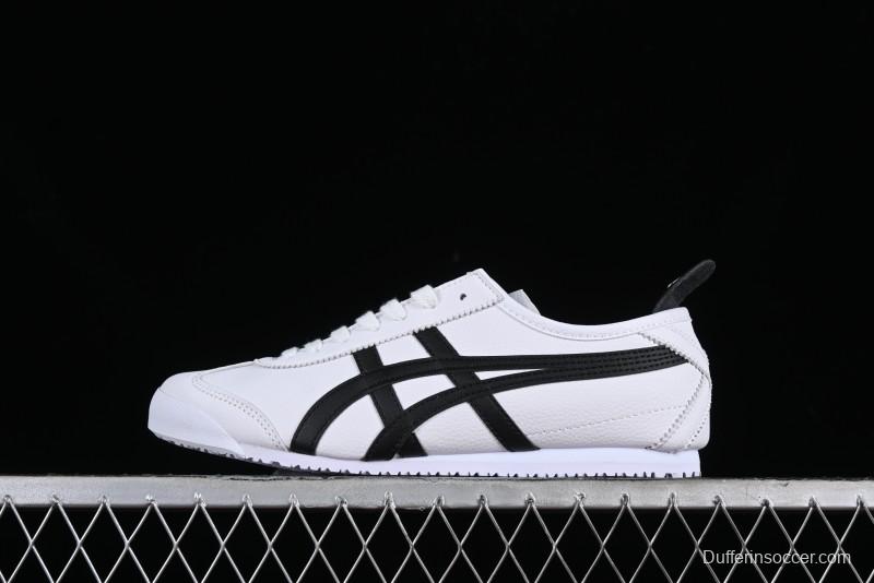 Onitsuka Tiger Mexico 66 Low-Top Leather Sneakers for Casual Running - D508K-0190