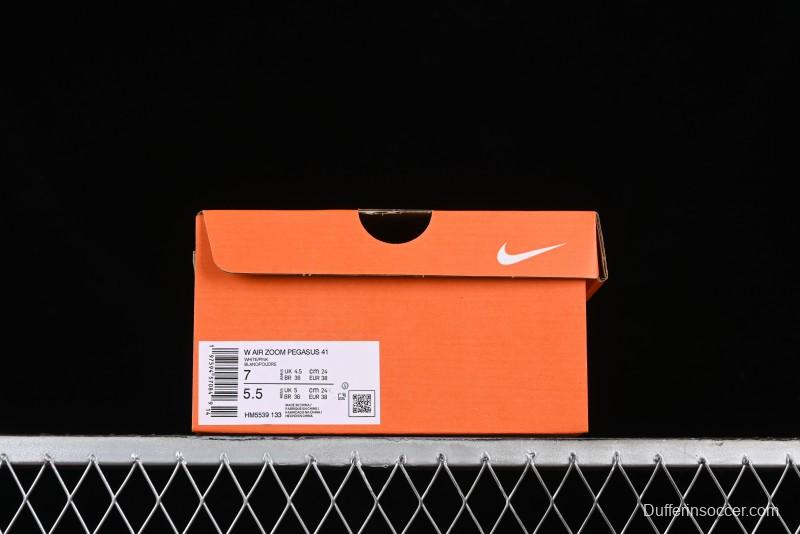 Nike Air Zoom Pegasus 41 Running Shoes with Breathable Mesh and Cushioned Support - HM5539-133