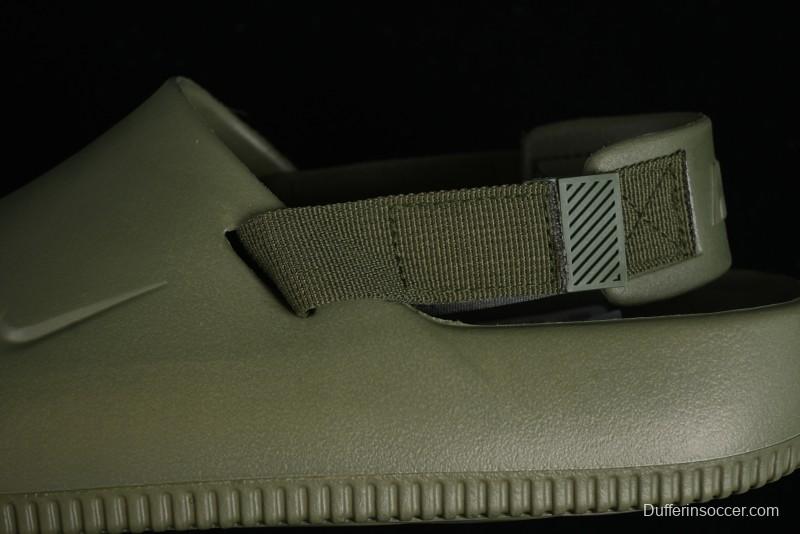 Nike Calm Slide Mule Comfortable Foam Sandals with Textured Footbed - FB2185-300