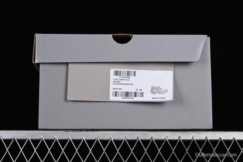 Balenciaga Runner Kith Four Color Retro Casual Sneakers - W3RNY9797