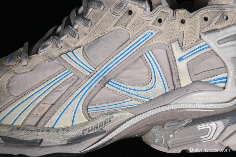 Balenciaga Runner Kith Four Color Retro Casual Sneakers - W3RNY2240