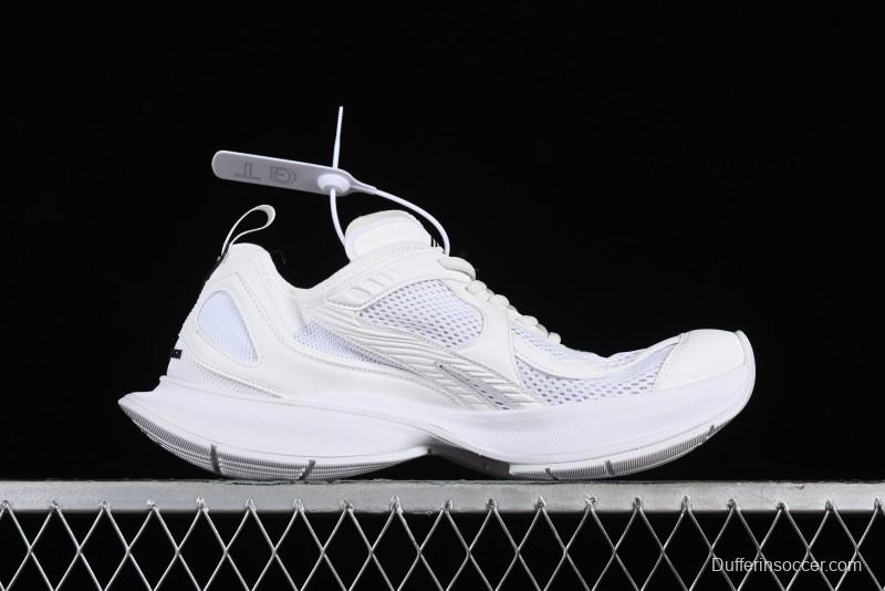 Balenciaga Circuit Lightweight Distressed Print Round-Toe Fashion Casual Shoes - WFLGC9000