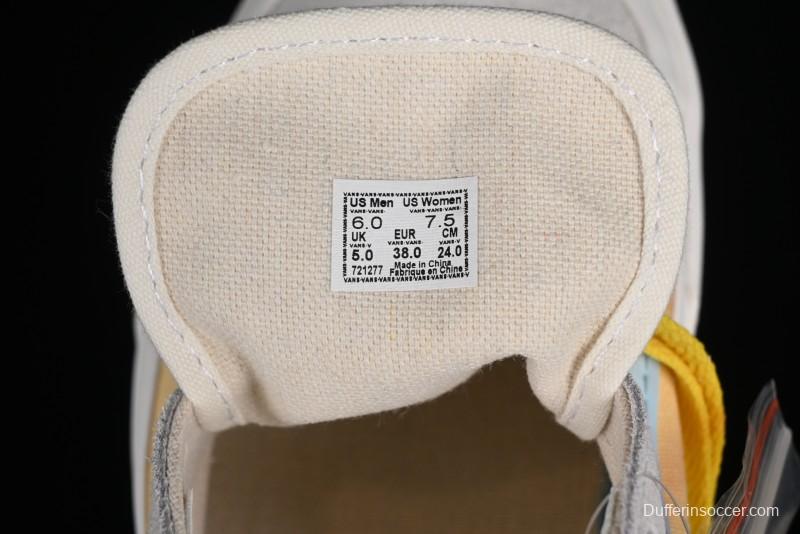 Vans Style 36 Low-Top Casual Sneakers in Cheese & Sea Salt Colorway - VN0A3DZ3OXS