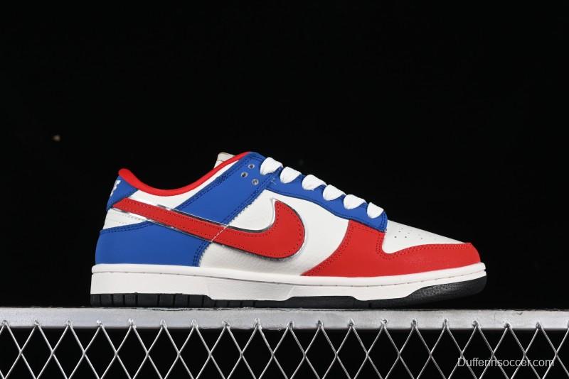 Nike SB Dunk Low Paris Olympics Limited Edition - Phrygian Cap Inspired Olympic Customized Anniversary Low-Top Casual Skate Shoes - XB3802-354
