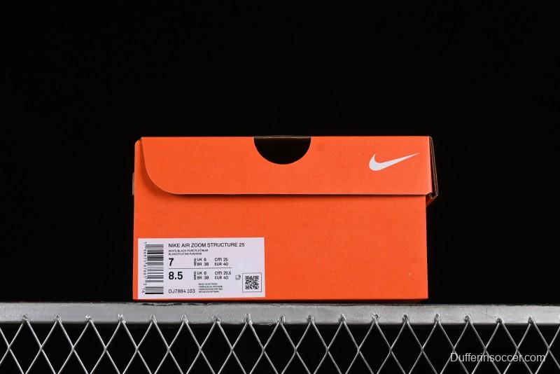Nike Air Zoom Structure 25 Cushioned Anti-Slip Comfort Running Shoes - DJ7884-103