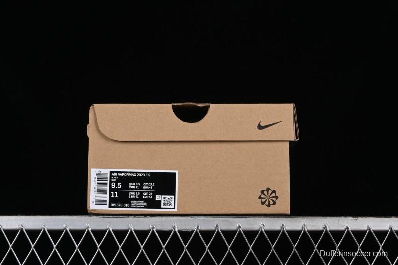 Nike Vapormax 2023 Flyknit Breathable Casual Running Shoes with Full-Length Air Cushion - DV1678-010