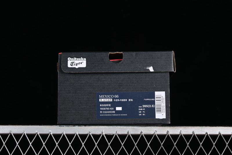 Onitsuka Tiger Mexico 66 Low-Top Leather Sneakers - 1183B785-100