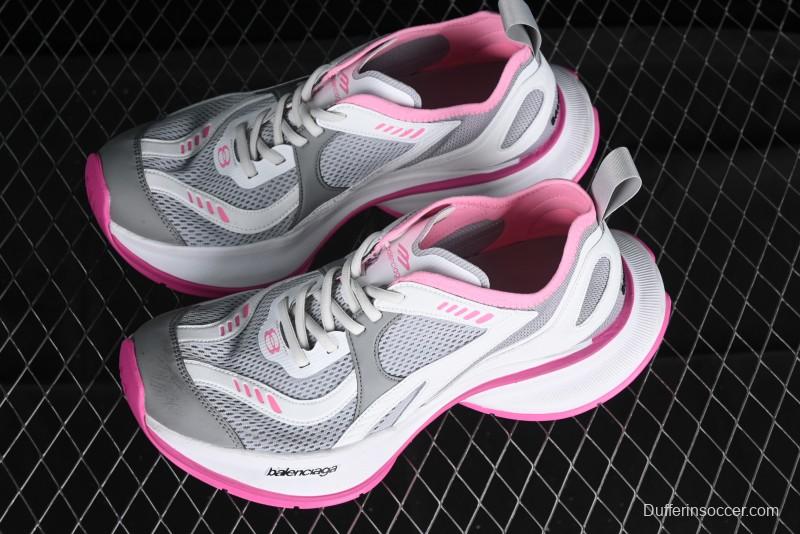 Balenciaga Circuit Lightweight Distressed Print Round-Toe Fashion Casual Shoes - WFLGY1950