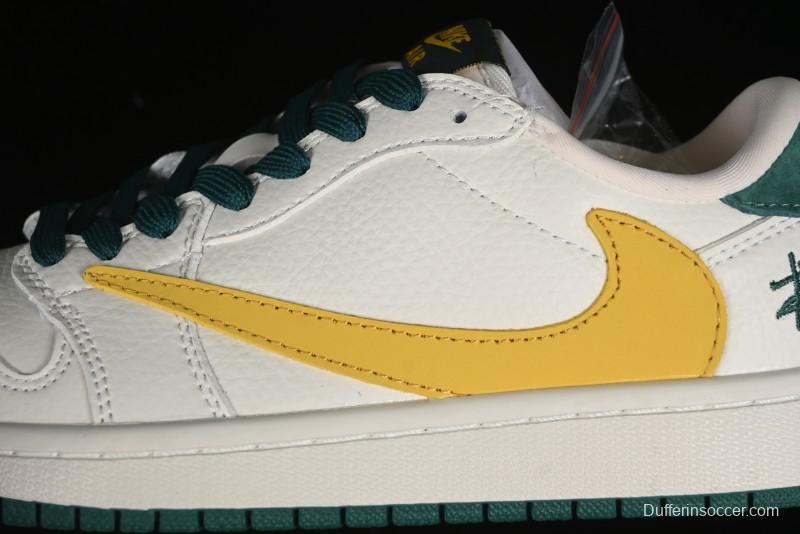 Nike Travis Scott x Fragment Design x Air Jordan 1 Low OG SP Sneakers - JH6088-702