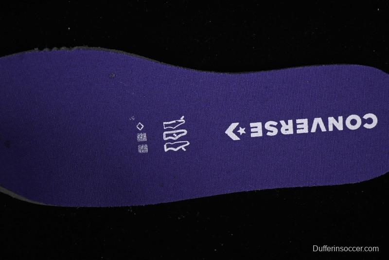 Converse One Star Retro Low-Top Skate Shoes in Purple Suede - 171586C