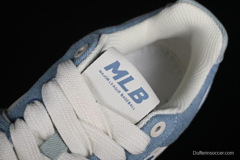 New York Yankees MLB Chunky Liner Denim Basic Platform Sandals - 3ASXCVT4N50BLS