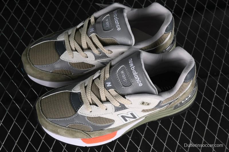 New Balance Made In USA M992 Series Classic Retro Casual Running Shoes - M992WT