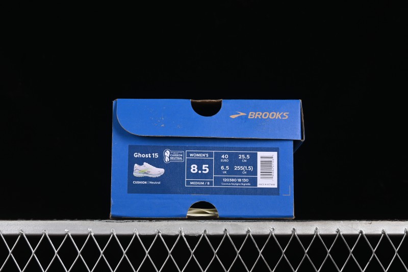 Brooks Ghost 15 Low-Cut Breathable Cushioned Support Running Shoes - 1203801B130