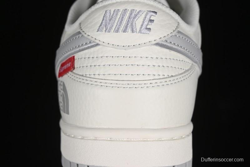 Nike SB Dunk Low Supreme x THE NORTH FACE Skate Shoes - BM0234-502