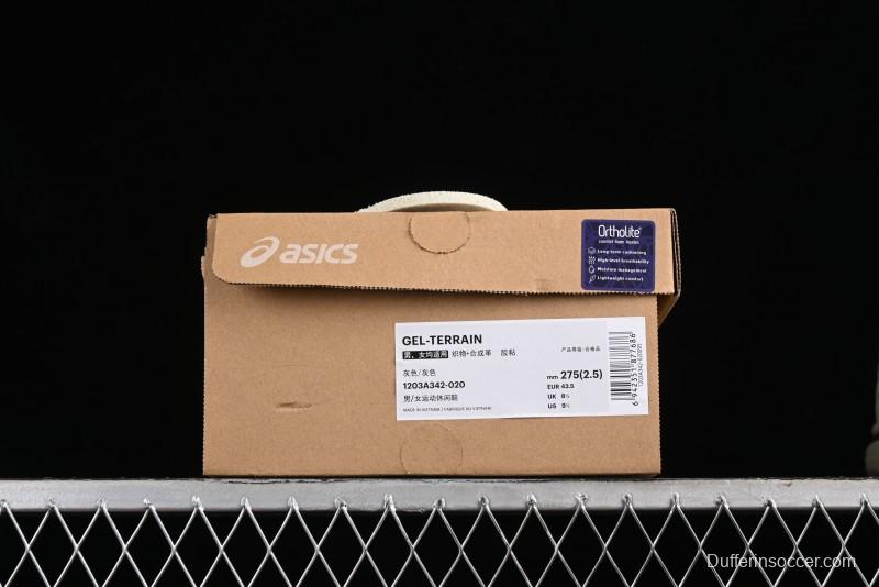 Asics Gel-Terrain Retro Breathable Casual Shoes Cushioned Men's Durable Running Sneakers - 1203A342-020