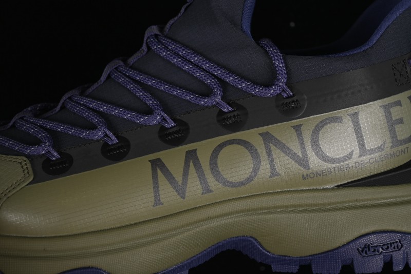 Moncler Trailgrip GTX Hiking Shoes with Cordura Nylon Gore-Tex Waterproof and Vibram Outsole - M00240M3457
