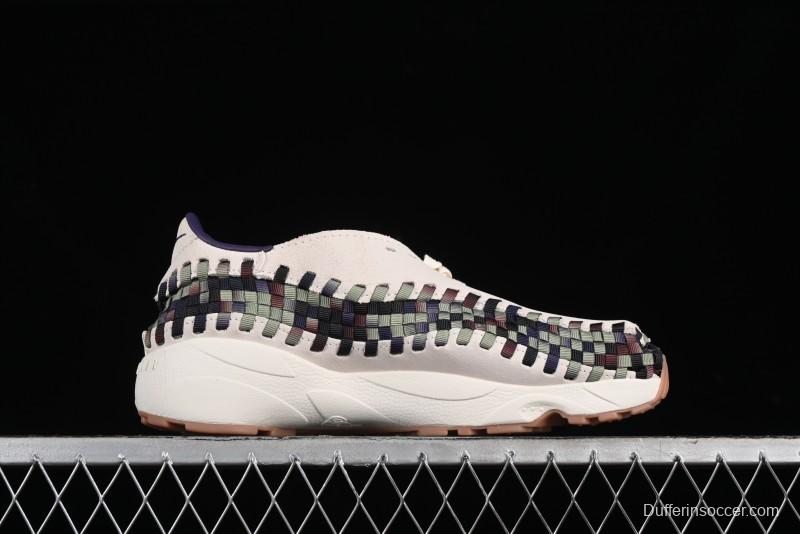 Nike Footscape Woven Asymmetrical Knit Low-Top Lifestyle Sneakers with Nike Air Cushion - FV3615-191