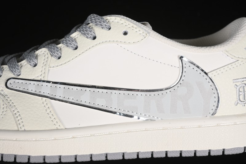 Nike Travis Scott x Fragment Design x Air Jordan 1 Low OG SP AJ1 Low Top Casual Sneakers - DM7866-022