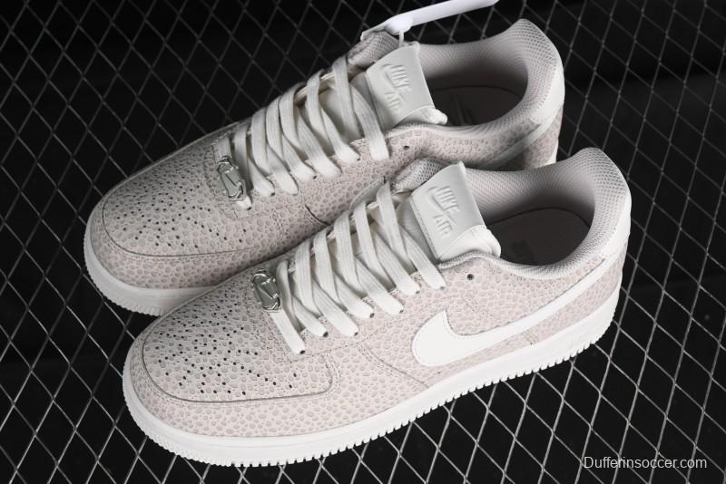 Nike Air Force 1 '07 Low Casual Sneakers with Full-Length Air Cushion - FV6519-001