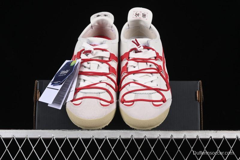 Onitsuka Tiger Mexico 66 Low-Top Leather Running Sneakers - 1183C216-100