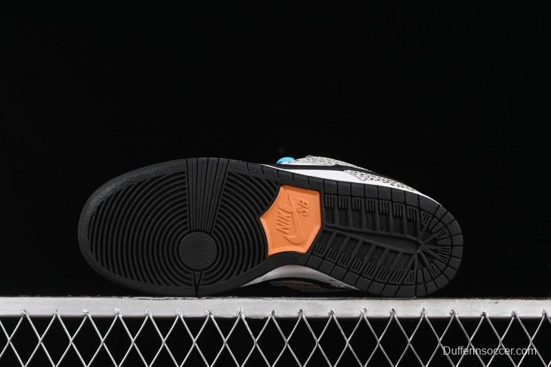 Nike SB Dunk Low Pro Electric Skateboarding Shoes - FZ1233-002