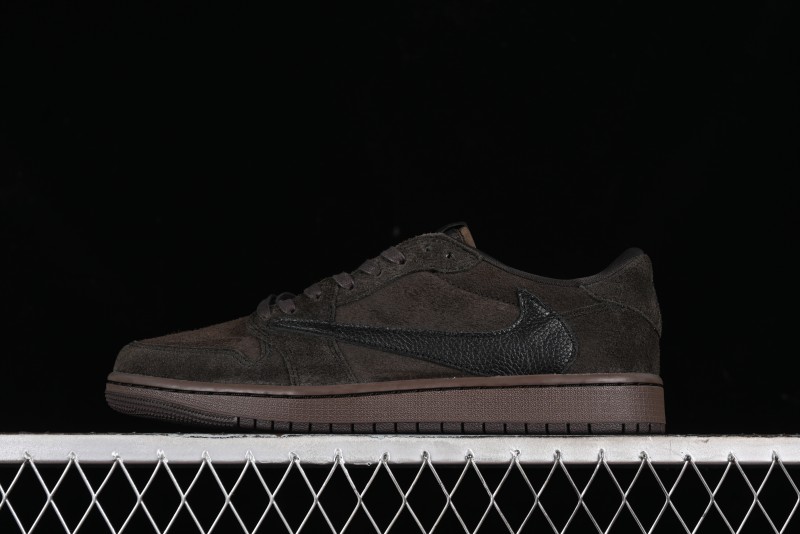 Nike Travis Scott x Air Jordan 1 Low OG Retro Sneakers - DM7866-202